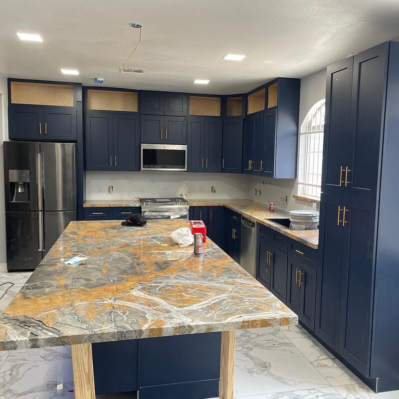 Roma Gold Granite Countertop